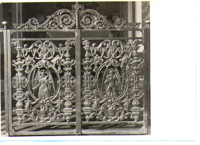 cancellata di balaustrata - bottega napoletana (metà sec. XIX)