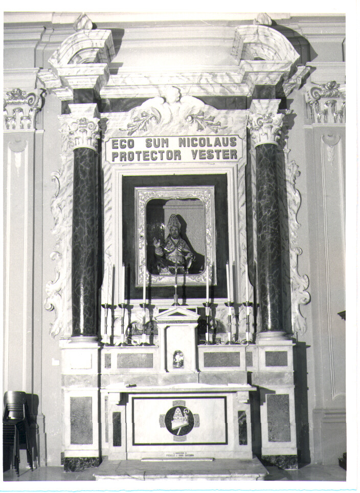 altare, coppia - bottega Italia meridionale (prima metà sec. XX)
