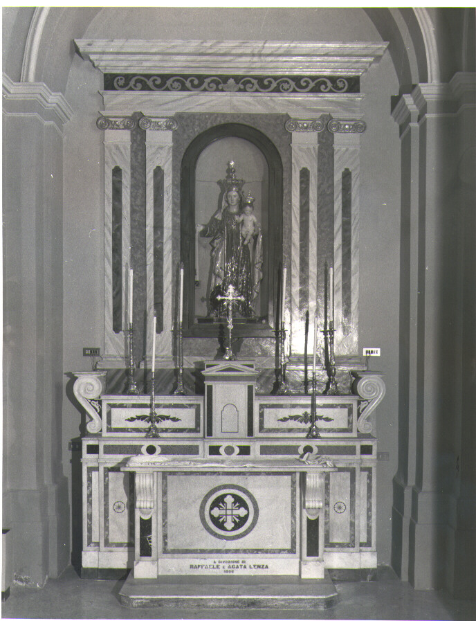 altare - bottega Italia meridionale (sec. XX)