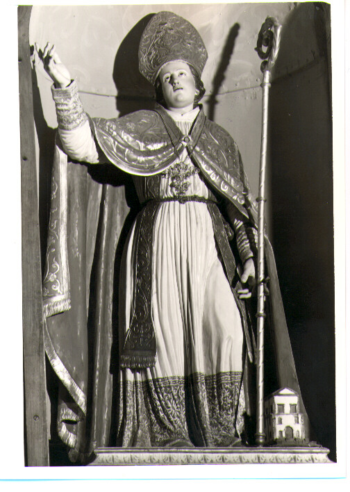 Sant'Emidio (scultura) di Maffia Giuseppe (sec. XIX)