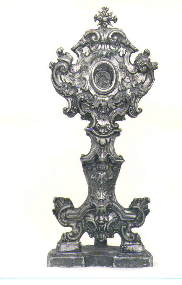 reliquiario - a ostensorio - bottega napoletana (seconda metà sec. XVIII)