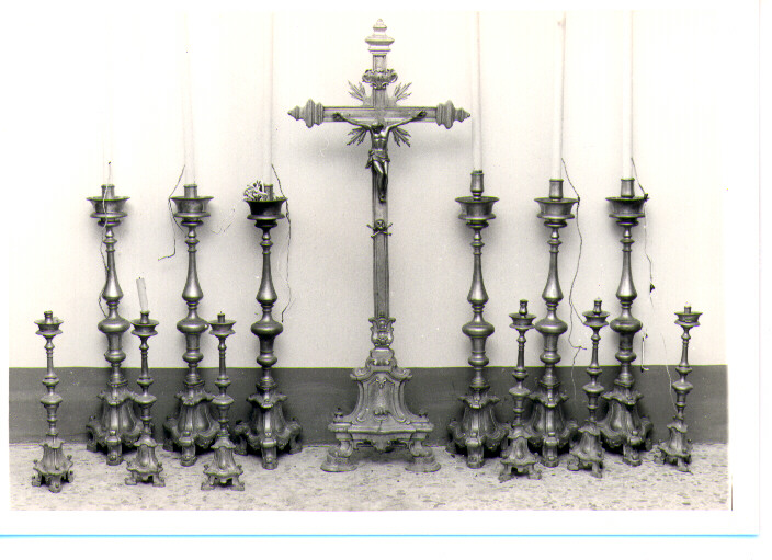croce d'altare - bottega Italia meridionale (sec. XVIII)