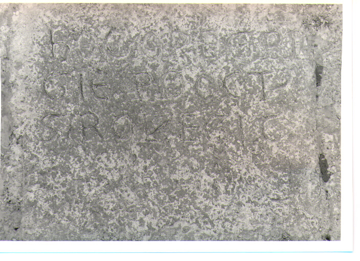 lapide - bottega Italia meridionale (fine/inizio secc. XII/ XIII)