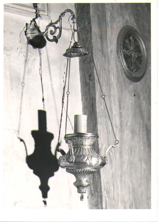 lampada pensile di Sisino Gabriele (sec. XIX)