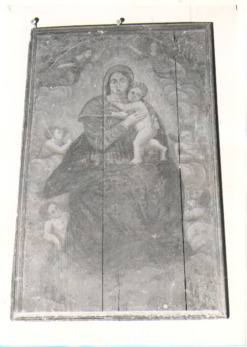 Madonna con Bambino (dipinto) - ambito Italia meridionale (sec. XVII)