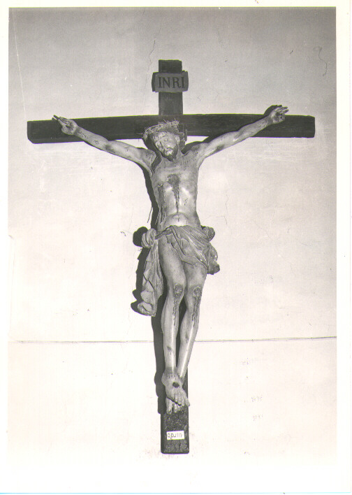 Cristo crocifisso (statua) - bottega Italia meridionale (sec. XVIII)