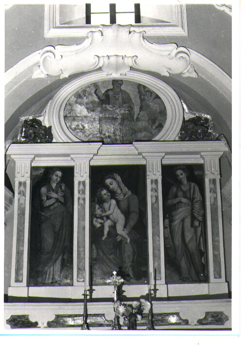 trittico di Pseudo Romano Francesco (seconda metà sec. XVI)