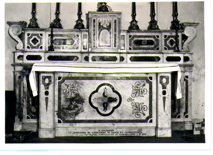 altare - bottega campana (sec. XIX)