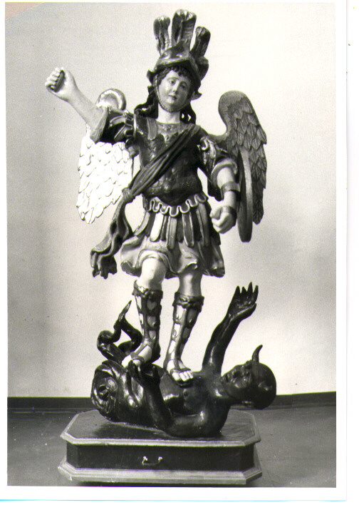 San Michele Arcangelo (scultura) - bottega Italia meridionale (sec. XVIII)