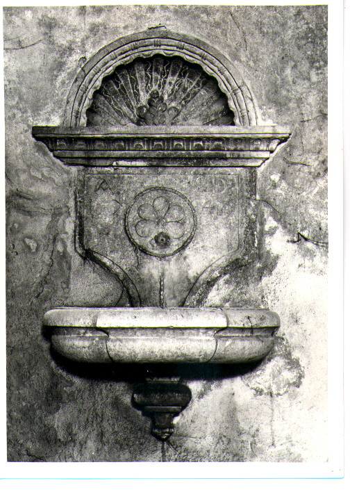 acquasantiera - bottega Italia meridionale (sec. XVIII)