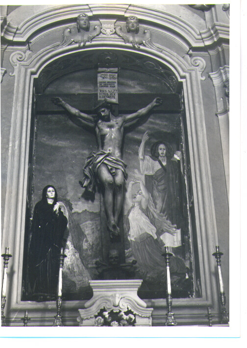Cristo crocifisso (scultura) - bottega Italia meridionale (prima metà sec. XVIII)