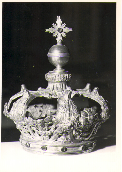 corona da statua - manifattura napoletana (sec. XIX)