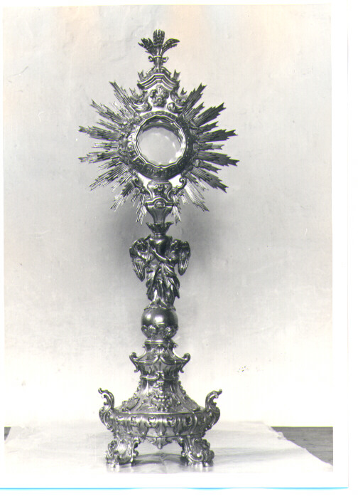 ostensorio - manifattura napoletana (seconda metà sec. XVIII)