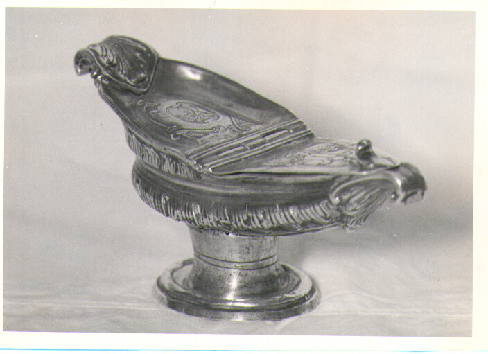 navicella portaincenso - manifattura napoletana (fine sec. XVIII)