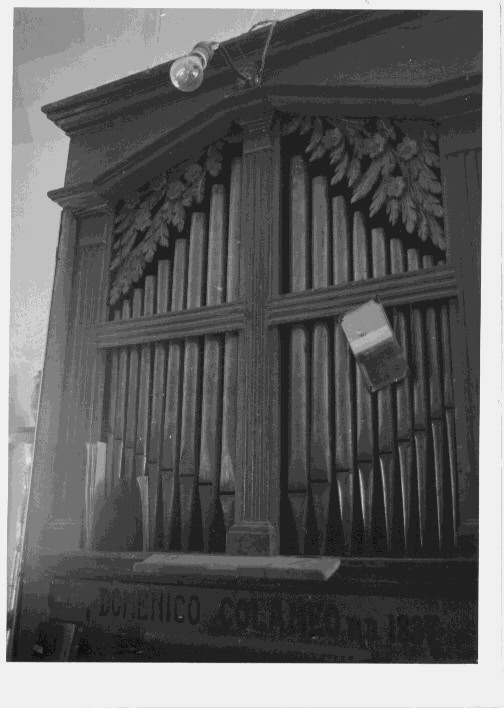 cassa d'organo di Colameo Domenico (sec. XIX)