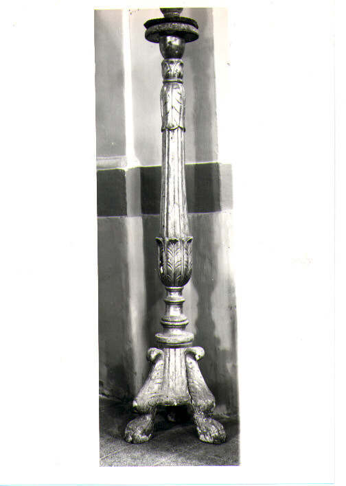 candeliere, serie - bottega Italia meridionale (inizio sec. XIX)