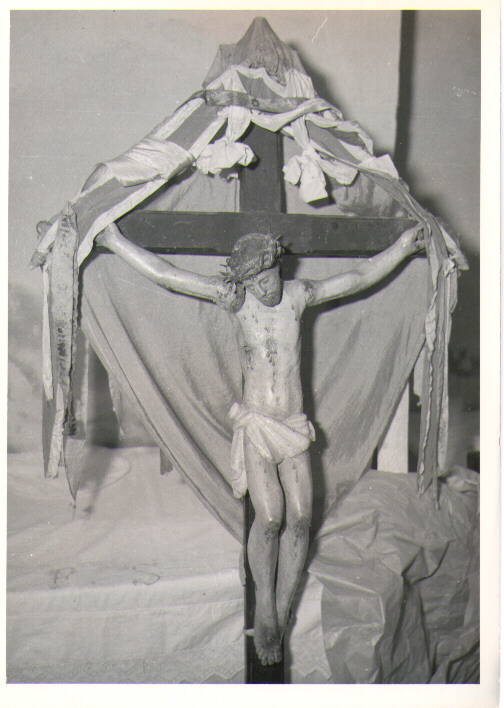 Cristo crocifisso (scultura) - bottega lucana (sec. XVIII)