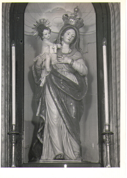 Madonna con Bambino (statua) - ambito lucano (metà sec. XIX)