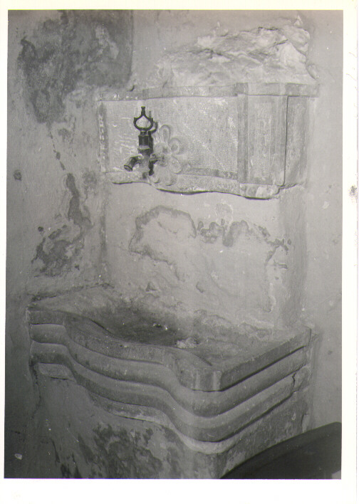 lavabo - bottega Italia meridionale (sec. XIX)