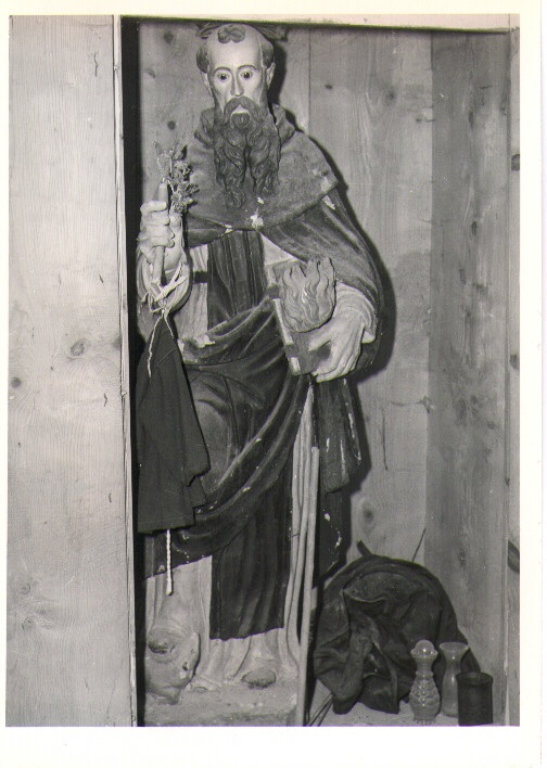 Sant'Antonio Abate (statua) - bottega Italia meridionale (sec. XVIII)
