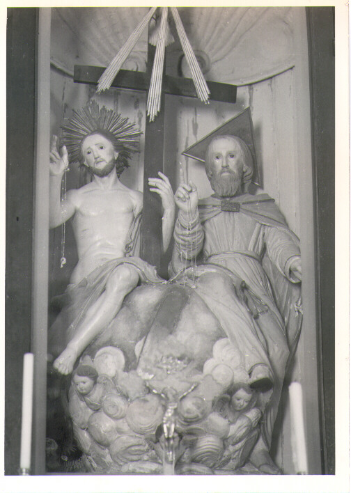 Trinità (gruppo scultoreo) - bottega Italia meridionale (sec. XIX)