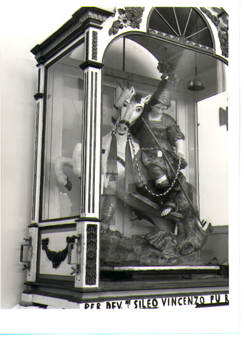 San Giorgio (statua) - bottega Italia meridionale (fine sec. XIX)