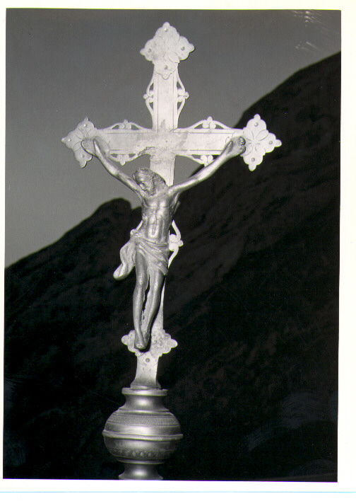 croce processionale - bottega napoletana (metà sec. XIX)