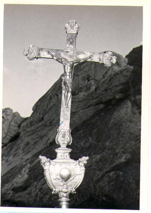 croce processionale - bottega napoletana (fine sec. XVII)
