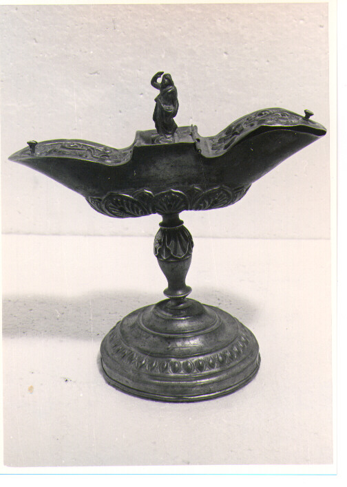 navicella portaincenso - bottega napoletana (metà sec. XIX)
