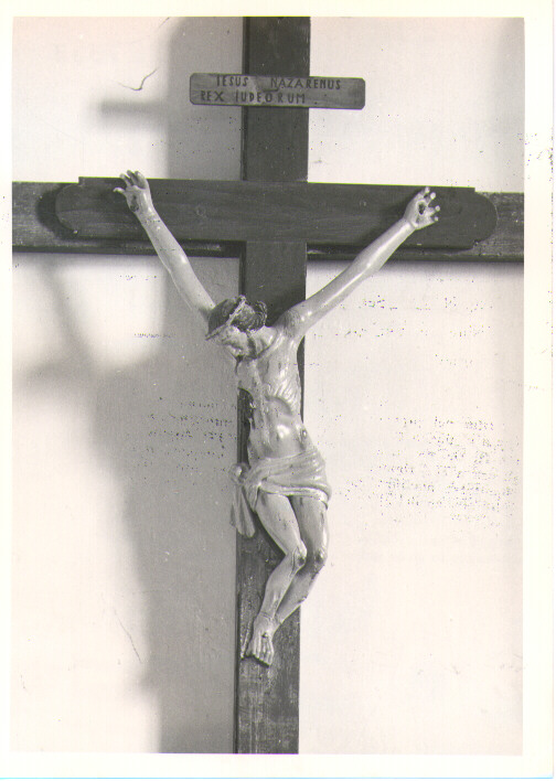 crocifisso - ambito lucano (fine/inizio secc. XVIII/ XIX)