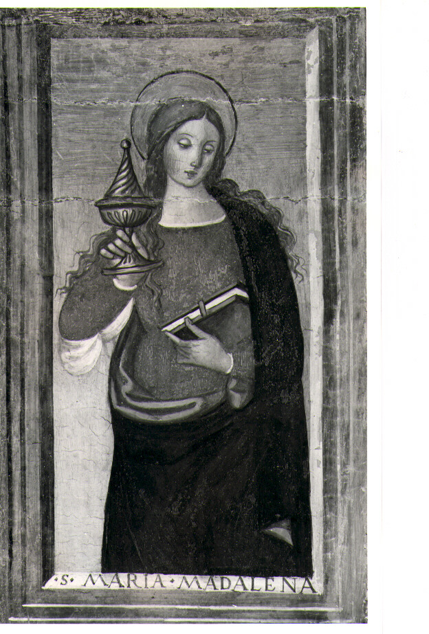 Santa Maria Maddalena (dipinto, elemento d'insieme) di Luce Giovanni (sec. XVI)