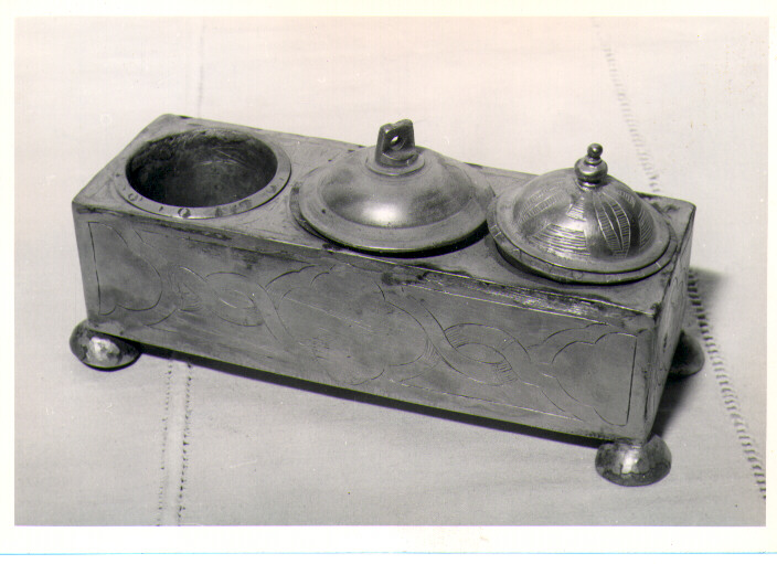 vasetto per il Crisma - bottega napoletana (prima metà sec. XVII)