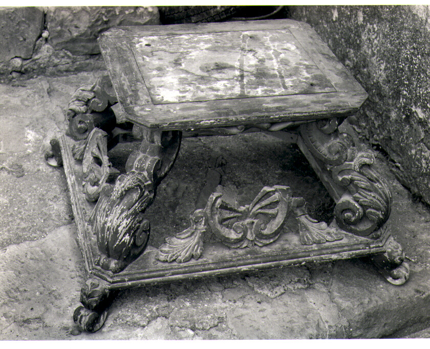 base processionale - bottega Italia meridionale (prima metà sec. XIX)