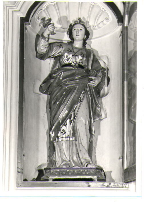 Santa Lucia (statua) - ambito napoletano (sec. XIX)