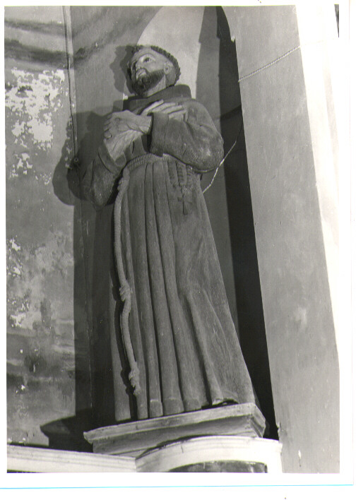 San Francesco d'Assisi (statua) - bottega Italia meridionale (sec. XVII)