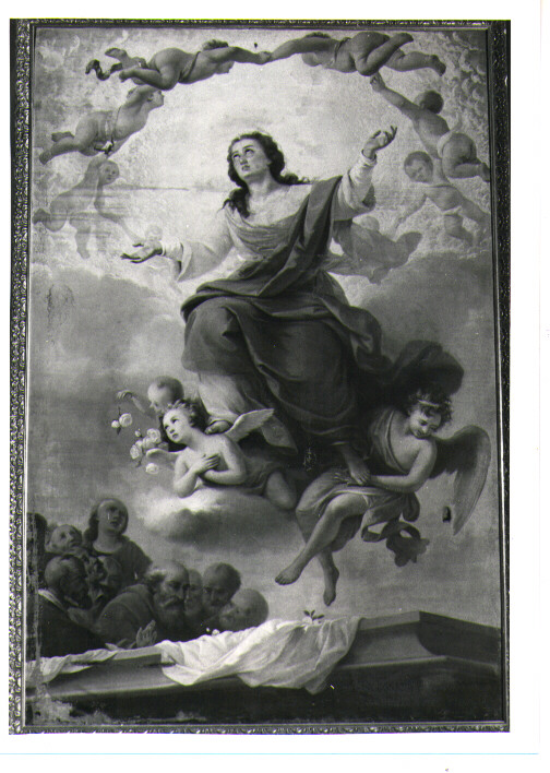 Madonna Assunta (dipinto) di Scognamiglio Carlo (sec. XIX)