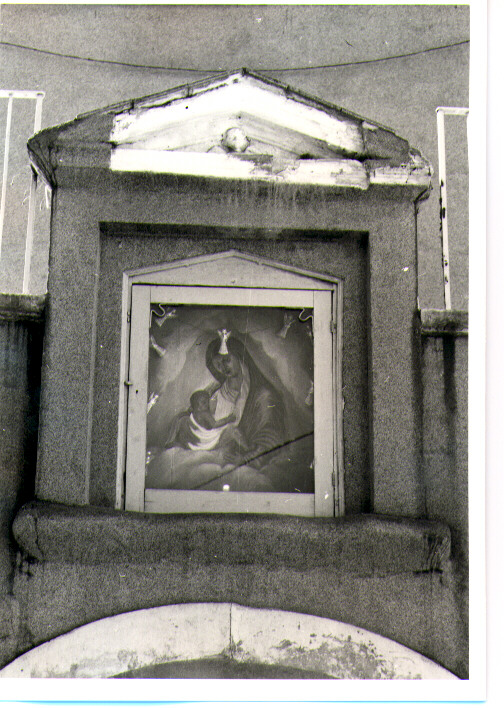 Madonna con Bambino (edicola) - ambito lucano (sec. XIX)