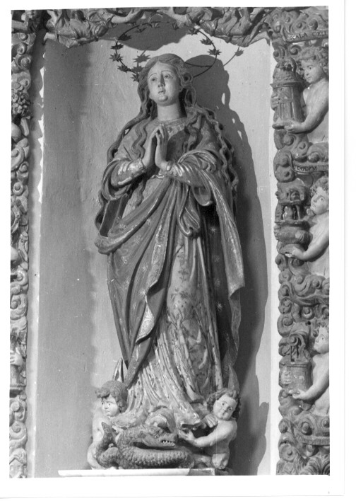 Madonna Immacolata (statua) - bottega Italia meridionale (sec. XVII)