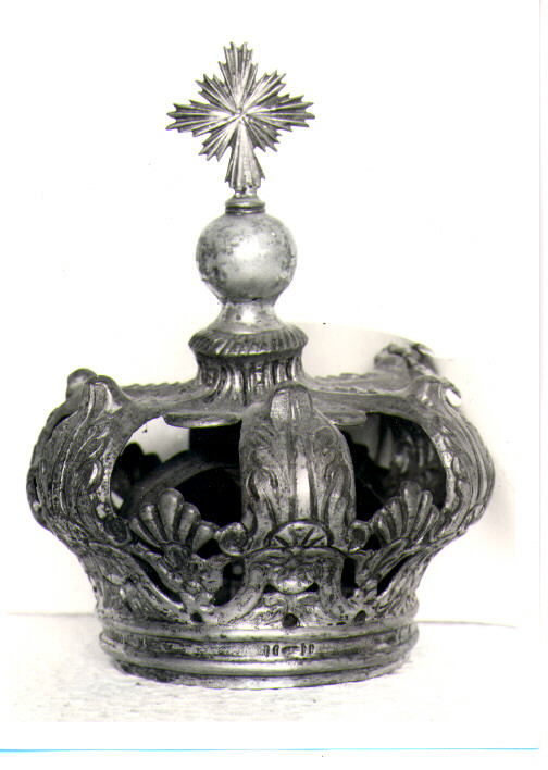 corona da statua - ambito napoletano (sec. XIX)