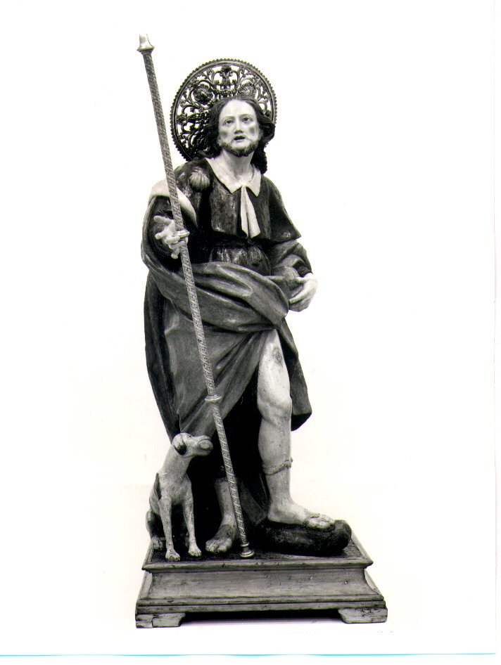 San Rocco (statua) - bottega Italia meridionale (sec. XVIII)