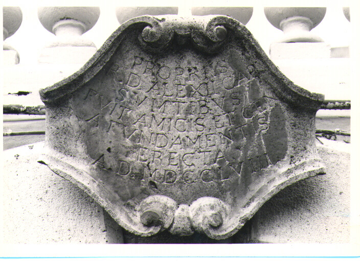 cartiglio - bottega Italia meridionale (sec. XVIII)