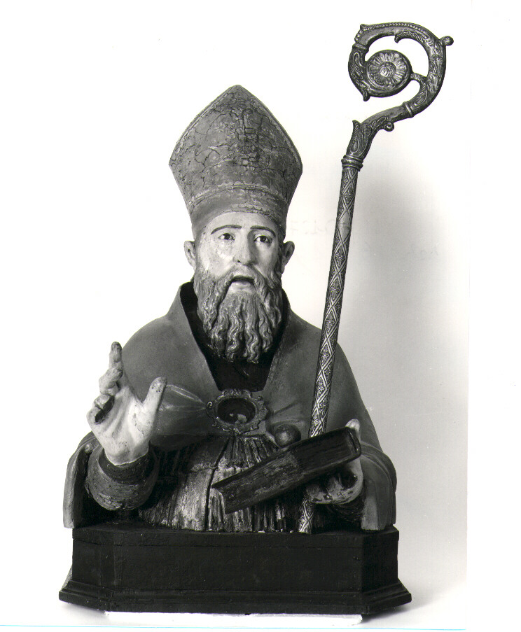 San Nicola di Bari (reliquiario - a busto) - bottega lucana (sec. XVII)