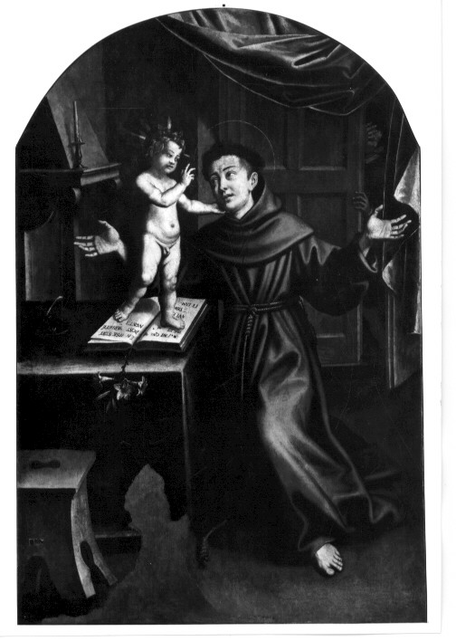 Sant'Antonio da Padova (dipinto) di Giovanni de Gregorio detto Pietrafesa (sec. XVII)