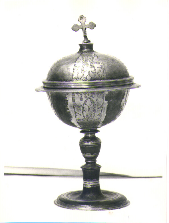 pisside - bottega napoletana (metà sec. XVIII)