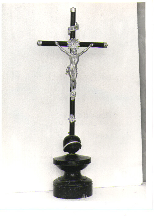croce processionale - bottega lucana (sec. XIX)