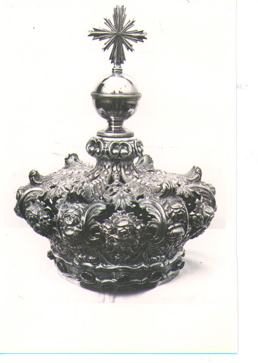 corona da statua - bottega napoletana (sec. XIX)