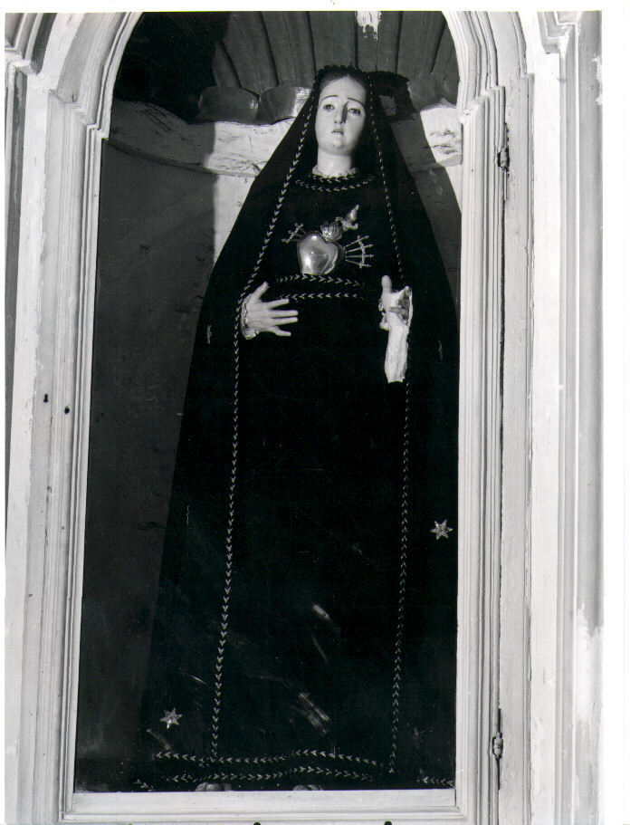 Madonna Addolorata (manichino) - bottega Italia meridionale (sec. XIX)