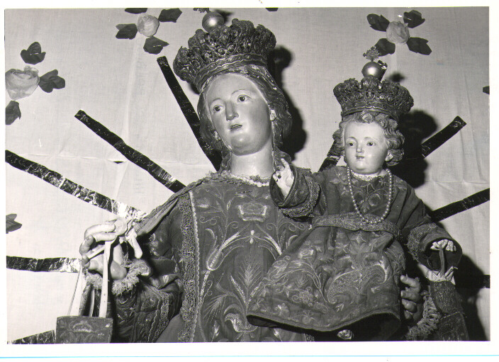Madonna con Bambino (manichino) - bottega Italia meridionale (seconda metà sec. XIX)