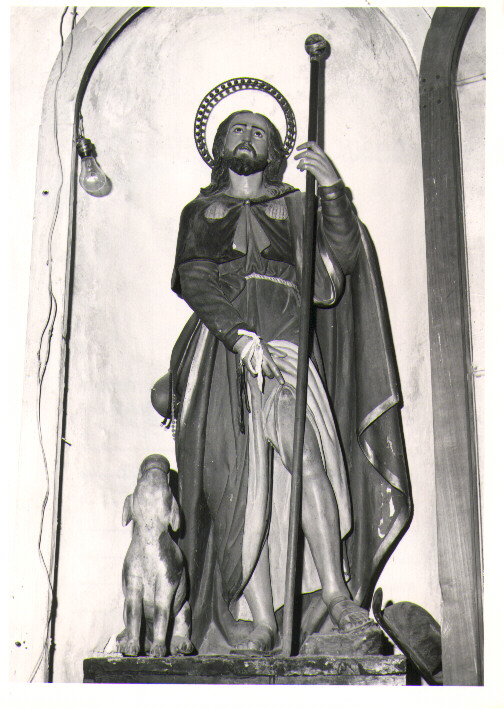 San Rocco (scultura) - bottega Italia meridionale (seconda metà sec. XIX)