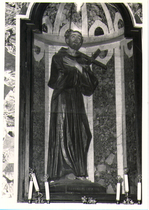 San Francesco d'Assisi (scultura) di Fratelli Minerva (sec. XX)